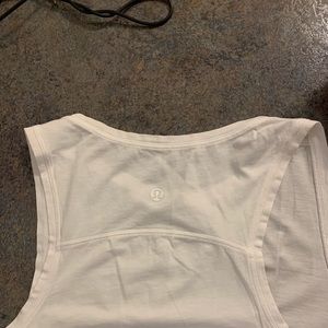 Lululemon White Tank Size 10